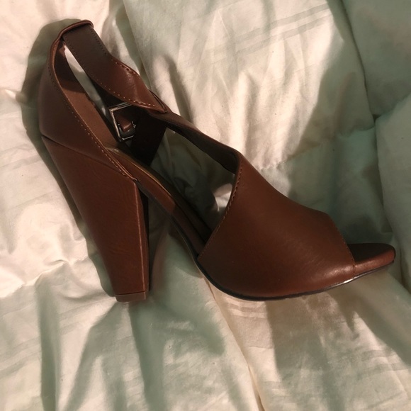 Bootie/wedges. Worn once!!! - Picture 2 of 3